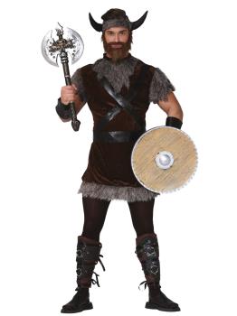 Fantasia de Guerreiro Viking para Homens – Fantasia de Carnaval para Adultos