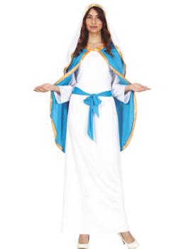 Fato de Virgem Maria para adulto