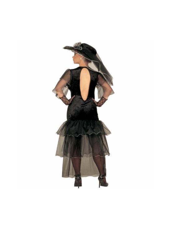 Fantasia de Halloween da Viúva Feliz