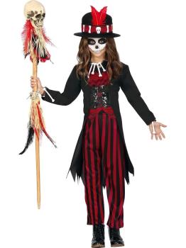 Fantasia de espantalho de Halloween para menina
