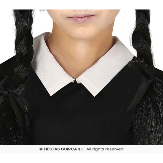 Fato de quarta-feira Addams tamanho criança