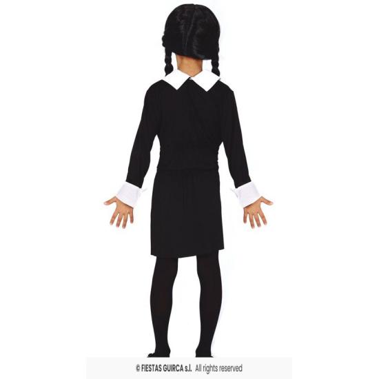 Fato de quarta-feira Addams tamanho criança
