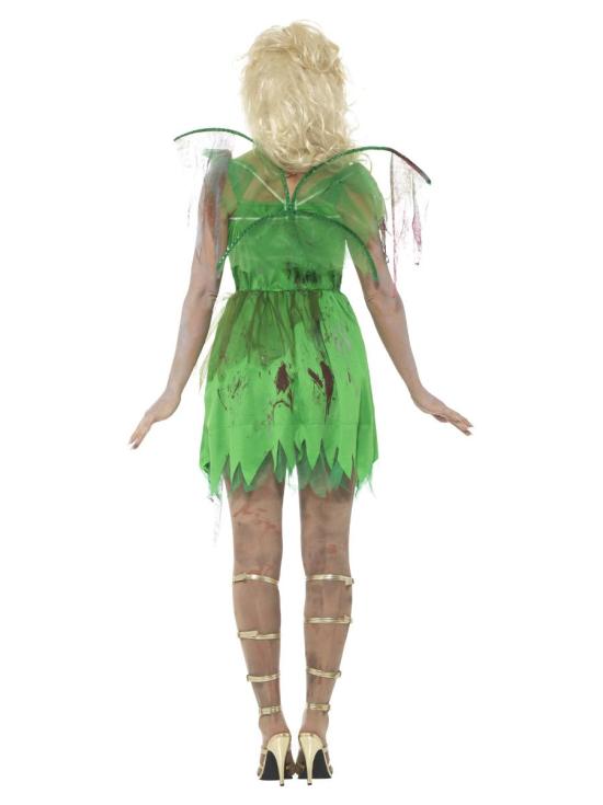 Fantasia adulta de fada zumbi Tinkerbell