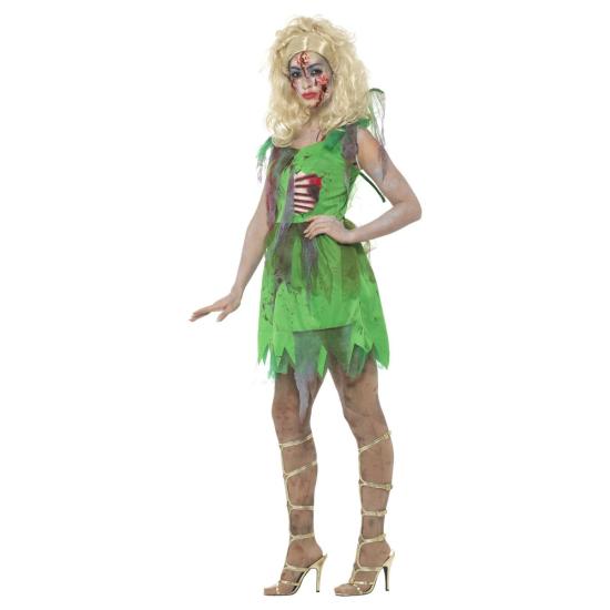 Fantasia adulta de fada zumbi Tinkerbell