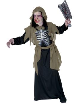 Fato de túnica zumbi para criança
