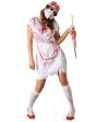 Fantasia de enfermeira zumbi de Halloween tamanho 42-44