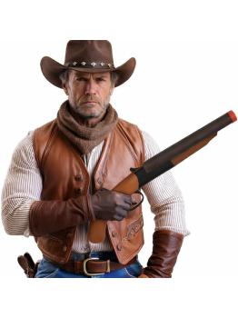 Espingarda de brinquedo de cowboy de 50 cm