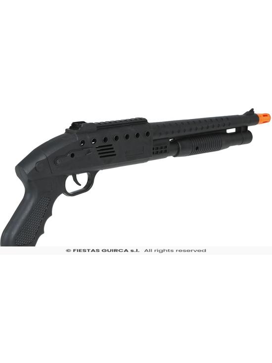 Espingarda Terminator SWAT (46 cm) – Arma de brinquedo para fantasias de polícia, ladrão e forças especiais