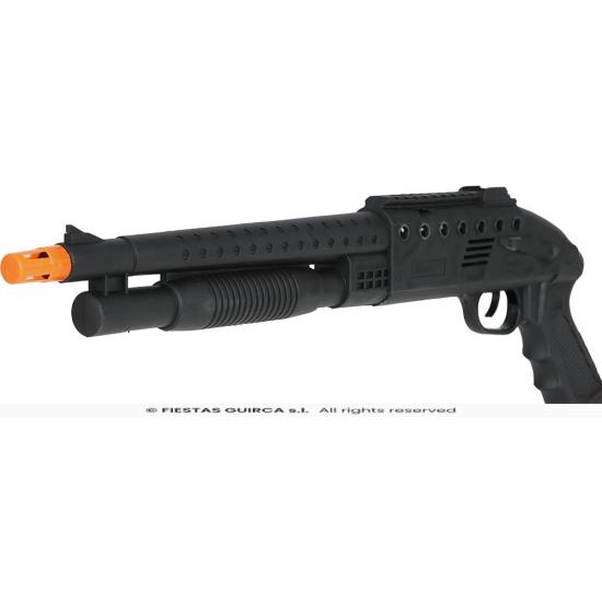 Espingarda Terminator SWAT (46 cm) – Arma de brinquedo para fantasias de polícia, ladrão e forças especiais
