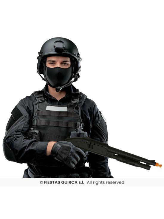 Espingarda Terminator SWAT (46 cm) – Arma de brinquedo para fantasias de polícia, ladrão e forças especiais