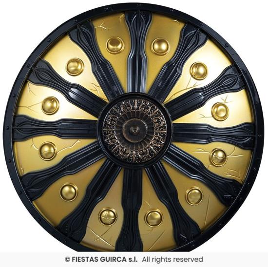 Escudo Espartano 45 cm - Acessório para Traje de Guerreiro Grego e Viking