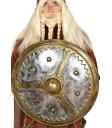 Escudo Viking Redondo de 60 cm