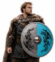 Escudo Viking Redondo de PVC de 40 cm