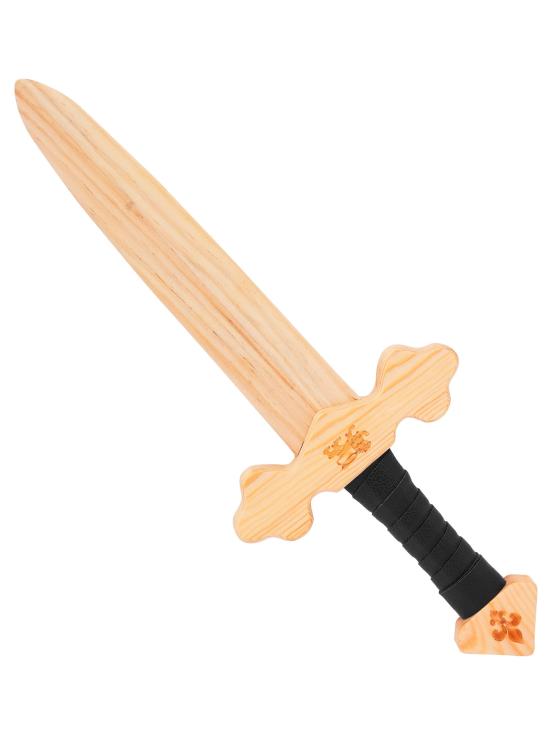 Espada de cavaleiro de madeira para trajes medievais