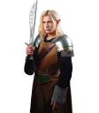 Espada Élfica (68 cm) – Arma de Fantasia para Trajes Épicos
