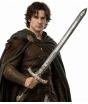 Espada medieval em PVC de 96 cm para cavaleiros, guerreiros e heróis de fantasia.