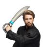 Espada para fantasias infláveis de pirata 70 cms