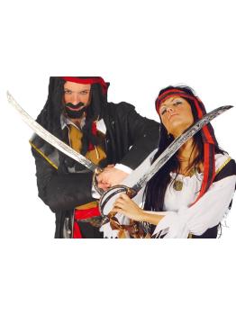 Espada para fantasias de Pirata 70 cms.