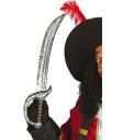 Espada pirata para fantasias de 52 cm