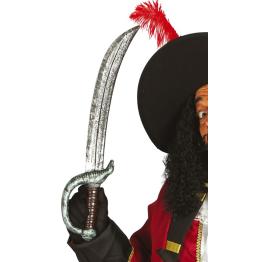 Espada pirata para fantasias de 52 cm
