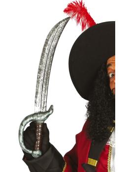 Espada pirata para fantasias de 52 cm