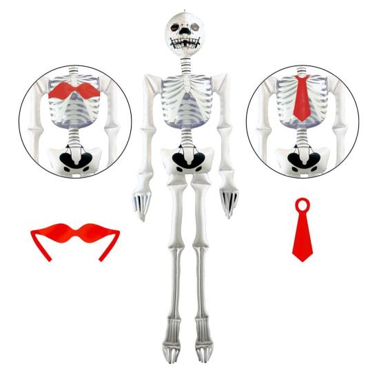 Esqueleto inflável 183 cms
