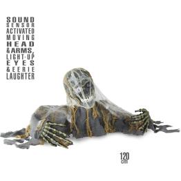 Zombie Skeleton Groundbreaker com Movimento 120 cm