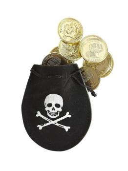 Caixa Pirata com 12 Dobrões