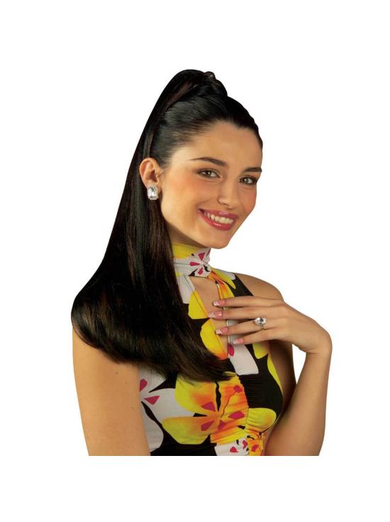 Extensões de cabelo.