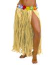 Saia Havaiana Flores 75 cm Palha