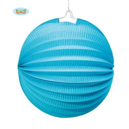 Lanterna Esfera Azul 20 cm