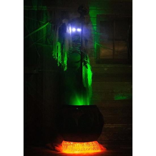 Figura animada do Terror Cauldron Creeper 1,8 m (MR127029)