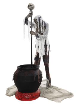 Figura animada do Terror Cauldron Creeper 1,8 m (MR127029)