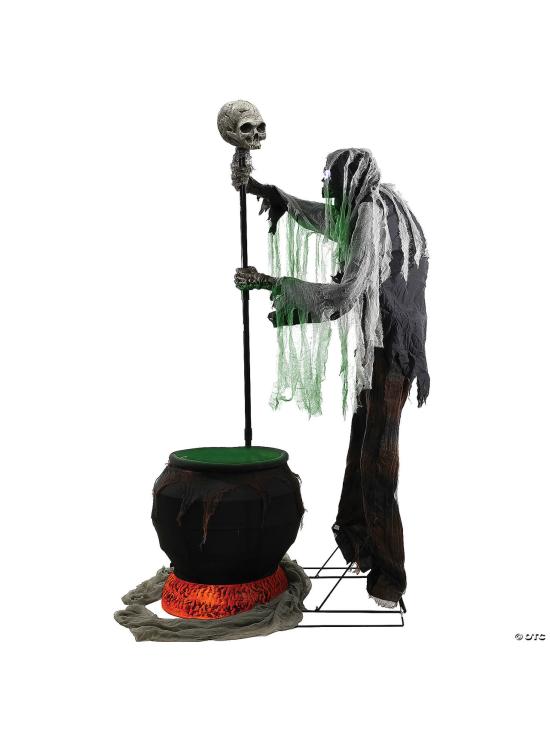 Figura animada do Terror Cauldron Creeper 1,8 m (MR127029)
