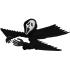 Figura animada do Ghostface Creeping Dead (81cm)