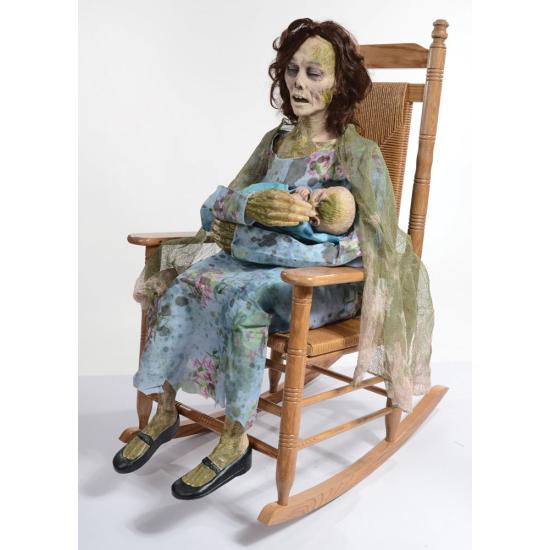 Figura animada Moldy Mom Cadeira de Balanço