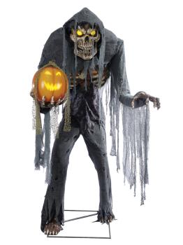 Figuras de terror animadas “Prowling Jack” – Terror com luz e movimento (2,15 m)