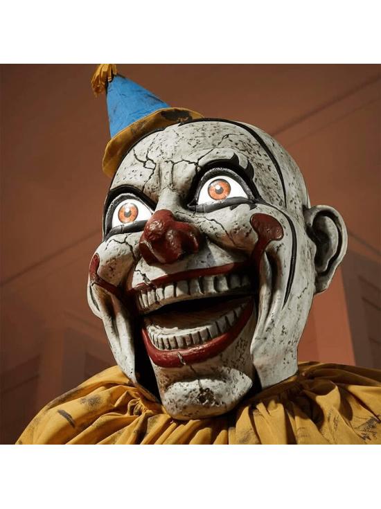 Figura Animada Horror Palhaço Parque Halloween Animado (2,1 m de altura)