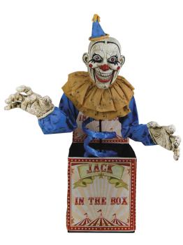 Figura Animada Horror Palhaço Parque Halloween Animado (2,1 m de altura)