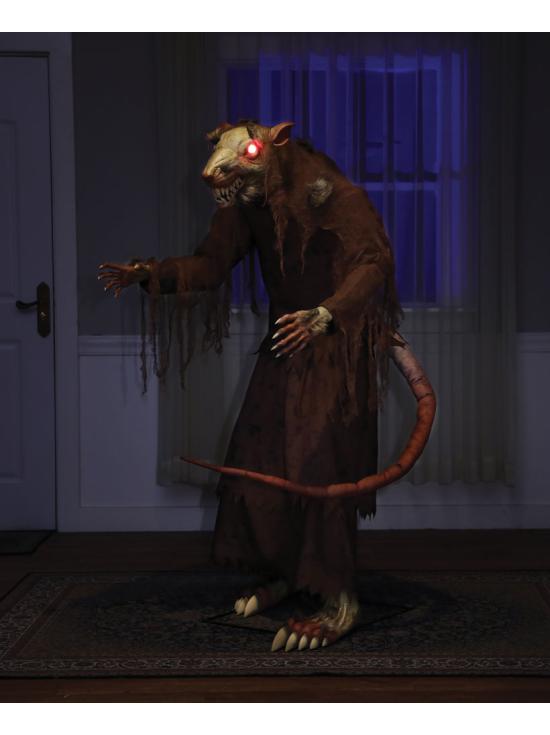 Figura animada Terror rato sarnento (1,5 m)