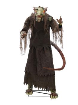 Figura animada Terror rato sarnento (1,5 m)