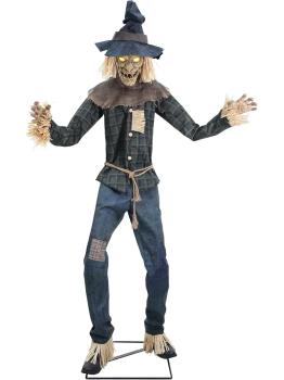Figura animada SERVO 2,05 m espantalho figuras de terror animadas