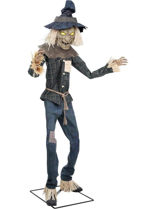 Figura animada SERVO 2,05 m espantalho figuras de terror animadas