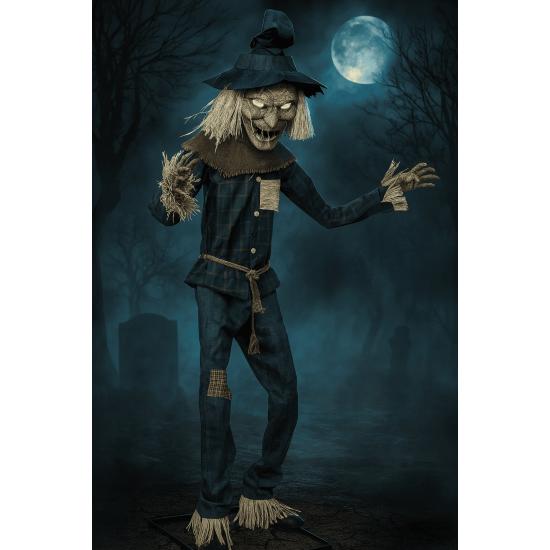 Figura animada SERVO 2,05 m espantalho figuras de terror animadas
