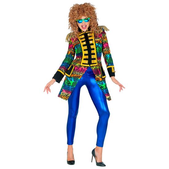 Fraque de desfile de luxo adulto dos anos 80