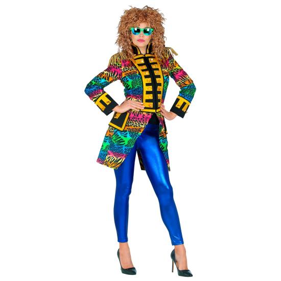 Fraque de desfile de luxo adulto dos anos 80