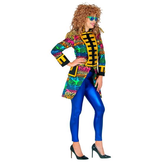 Fraque de desfile de luxo adulto dos anos 80