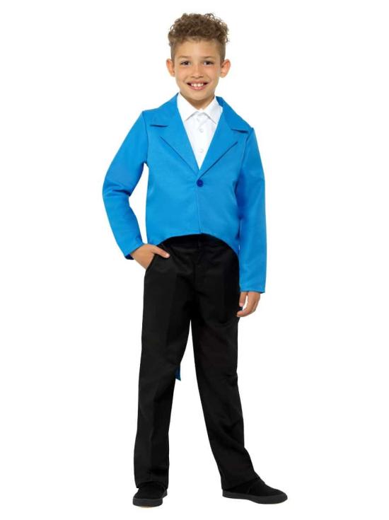 Fraque infantil azul