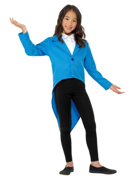 Fraque infantil azul