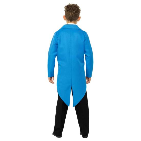 Fraque infantil azul